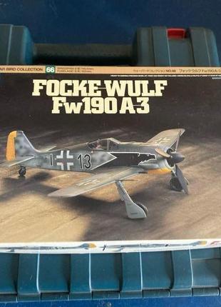 Збірна модель літака Tamiya Focke-Wulf Fw190 A-3 1:72