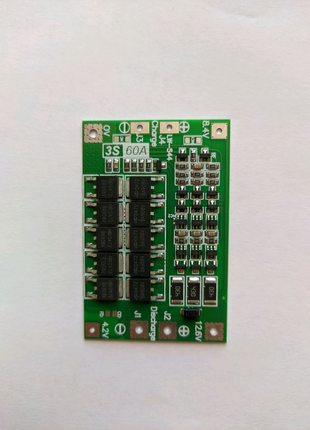 Bms 3s 60a balanced bms плата 18650 li-ion