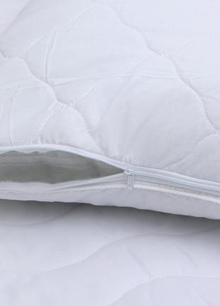 Чохол на подушку стебнований 50х70 (білий)