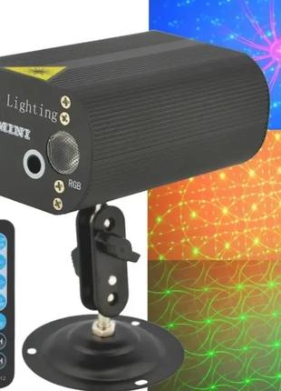 Лазерне встановлення RD-8008L RGB+Пульт | Стробоскоп лазерний ...