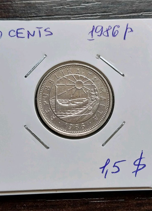 Мальта 10 центів 1986 року