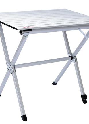 Складной  стол с алюминиевой столешницей tramp roll-80 (80x60x...
