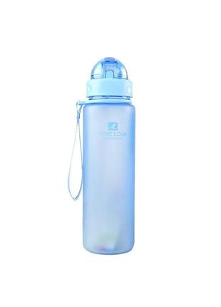Пляшка для води casno 560 мл mx-5029 блакитна