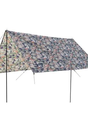 Тент со стойками tramp 3x3 камуфляжный utrt-104-camo