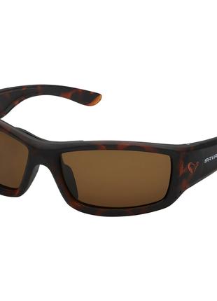 Очки Savage Gear Savage 2 Polarized Sunglasses Brown Floating