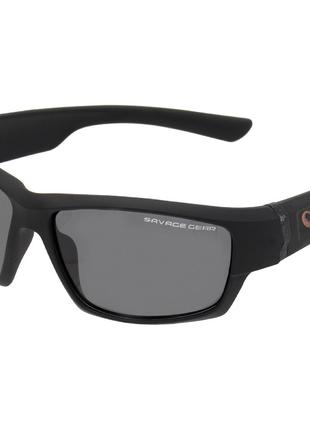Очки Savage Gear Shades Polarized Sunglasses Dark Grey Floating