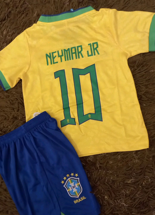 Неймар форма Бразилия №10 Nike дитяча Футболка Шорти