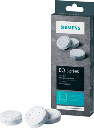 Засіб для чищення siemens tz80001 таблетки для очистки кофемашины