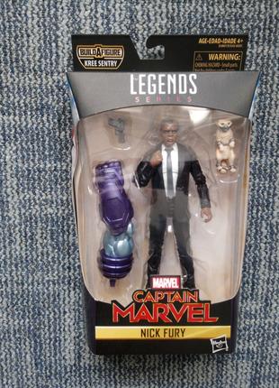 Hasbro Marvel Legends Фігурка Капітан Марвел Нік Ф'юрі