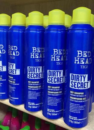 Очищающий сухой шампунь
tigi bed head dirty secret