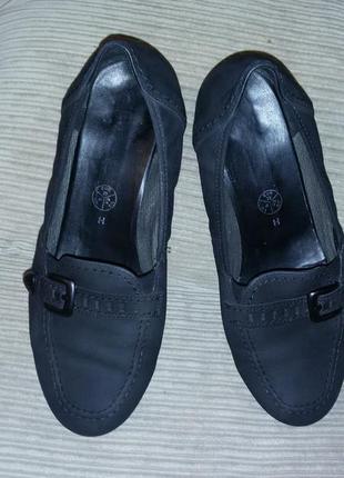 Замшевые туфли ara размер 39 (25,5 см)