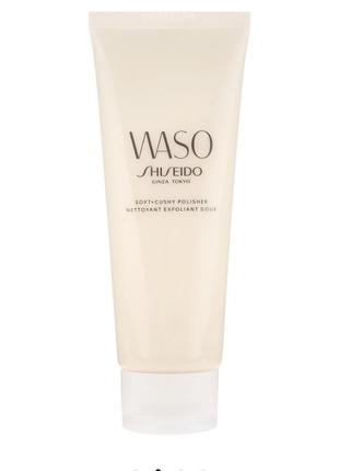 Эксфолиант для лица shiseido waso soft and cushy polisher