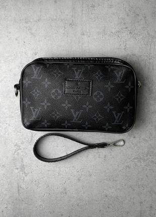 Клатч louis vuitton черный