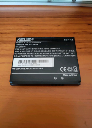 Аккумулятор ASUS SBP-18-1100mAh-оригинал,легкое бу)