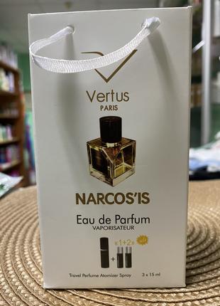 Унісекс міні парфум Vertus Narcos'is набір 3х15 мл