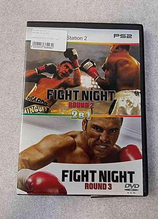 Гра для приставок комп'ютера Б/У Fight night round 2 PS2