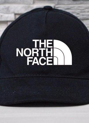 Черная бейсболка the north face
