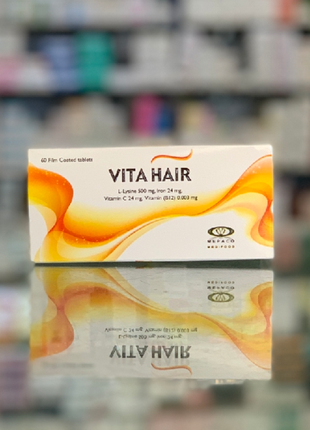VITA HAIR Віта Хейр Вітаміни для волосся з L-лізином, Єгипет