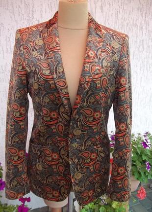 ( s - 46 р ) harry brown бархатный мужской пиджак жакет модный...