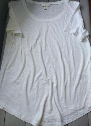 Белая футболка h&amp;m s размер