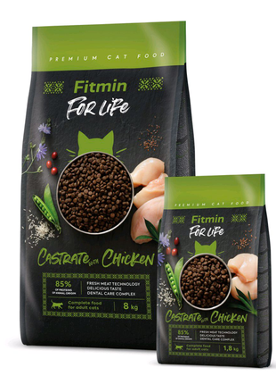Преміум корм для стерилізованих котів Fitmin For Life