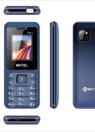 Кнопочный мобильный тТелефон на две сим-карты MKTEL OYE 3