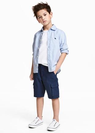 Новые шорты карго h&m 2-3, 3-4, 5-6 лет