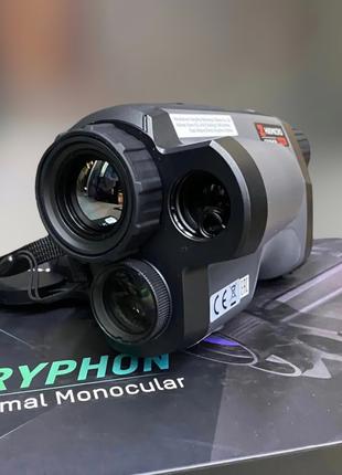 Тепловизионный монокуляр HikMicro Gryphon GH25L LRF, 25 мм, ла...