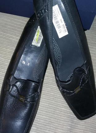 Нові шкіряні туфлі jenny by ara 41 1/2 розмір (28см)