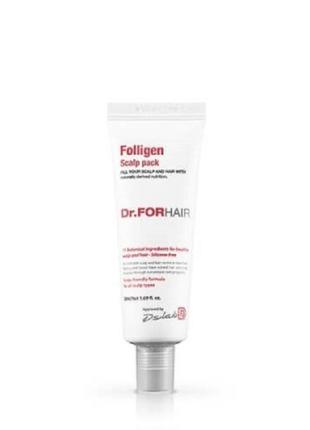 Маска для шкіри голови Dr.ForHair Folligen Scalp Pack