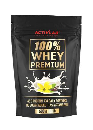 Протеїн Activlab 100% Whey Premium, 500 грам Ваніль