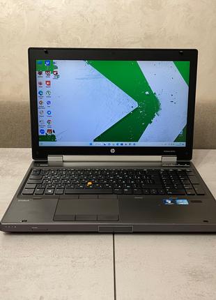 HP EliteBook 8570w, 15,6" FHD i7-3720QM 16GB 256GB SSD Nvidia 2GB