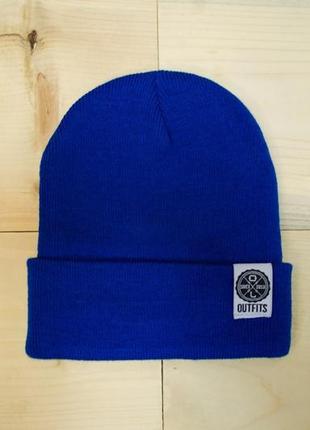 Шапка - outfits - classic tag royal beanie (зимова\зимова шапка)