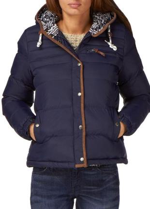 Зимняя куртка bellfield - navy (женская) зима