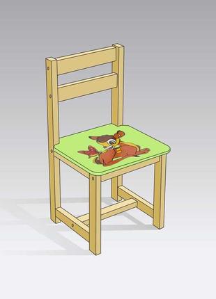 Стул "Оленёнок Бэмби" 4013 (1) цвет салатовый, "МАСЯ"