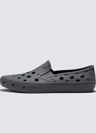 Мужские слипоны vans slip-on trk pewter кеды на лето под крокс...