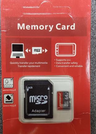 Карта памяти micro sd 64 гб