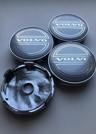 Ковпачки заглушки на литі диски Вольво Volvo 60 мм