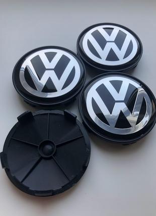 Колпачки заглушки на литые диски Фольсваген VW 68мм 36 131180 419