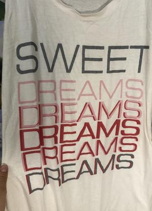 Ночная рубашка “sweet dreams” ночнушка
