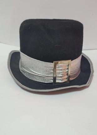 Шляпа цилиндр карнавальная шляпа