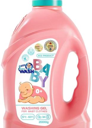 Гель для прання дитячого одягу Doctor Wash Baby 2 кг (42606377...