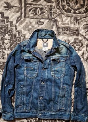 Брендовая фирменная джинсовая куртка g-star raw,оригинал,новая...