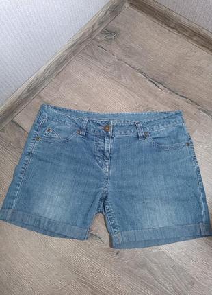 Шорты женские джинсовые тонкие не жаркие 14 размер/хл
