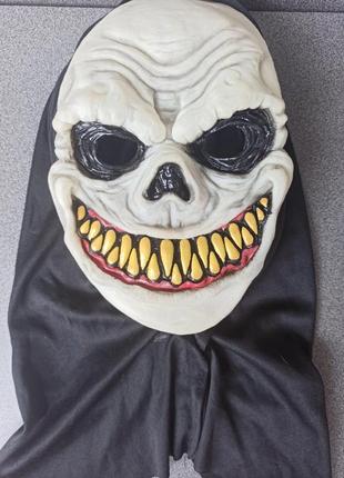 Карнавальная маска смерть скелет