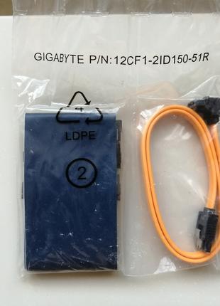 Комплект шлейфов IDE и SATA Gigabyte p/n 12cf1-2ld150-51r