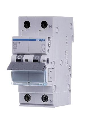 Автоматический выключатель Hager MC240A, 40A, 2p