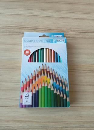 Набор цветных карандашей united office