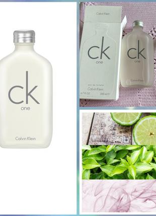 Calvin klein ck one 200ml туалетна вода унісекс