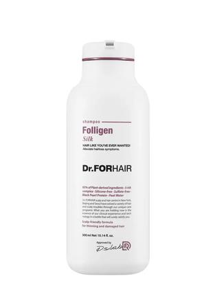 Шампунь для сухого та пошкодженого волосся Dr.FORHAIR Folligen...